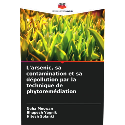 Neha Mecwan,Bhupesh Yagnik,Hitesh Solanki L'arsenic, sa contamination et sa dépollution par la technique de phytoremédiation (French Edition)