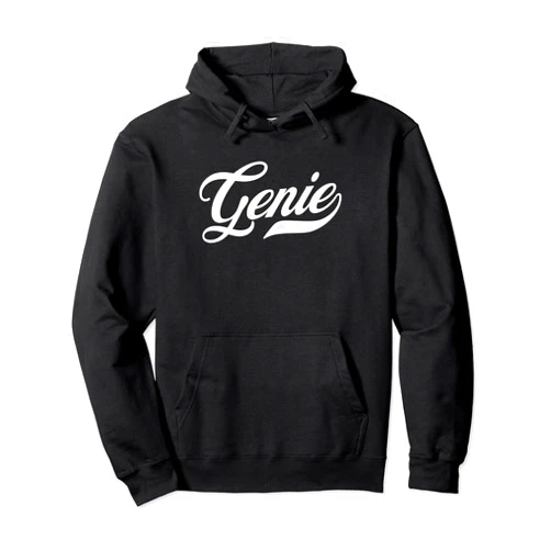 Visit The Funny Sayings Design Good Mood, Funny Sayings & Sarcastic Quotes - Genie Pullover Hoodie