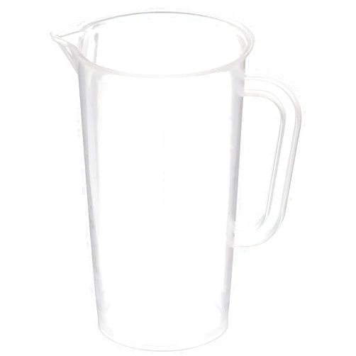 Vitlab Polypropylene Graduated Pitcher, Molded Graduations, 50mL Capacity (Pack of 24)