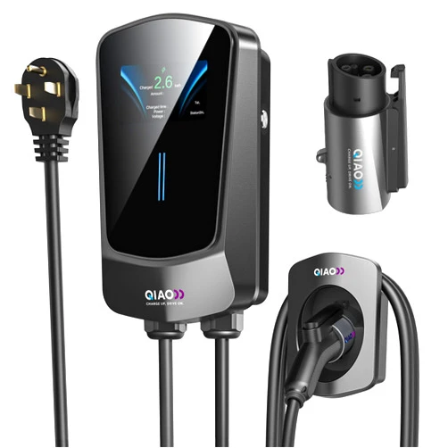 QAOFUL Level 2 EV Charger + Fit for Tesla to J1772 Adapter,Max 80A 280V