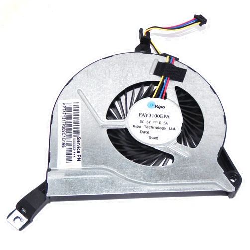 Wobeater Replacement CPU Cooling Fan for HP Pavilion 14-V 15-V 15-P 17-P 17-F 15-P043CL 17-f027ds 17-f027nr 17-f028ca Envy M7-K 15-K 15T-K 17-K 17T-K 14-U 767776-001 765788-001 762505-001