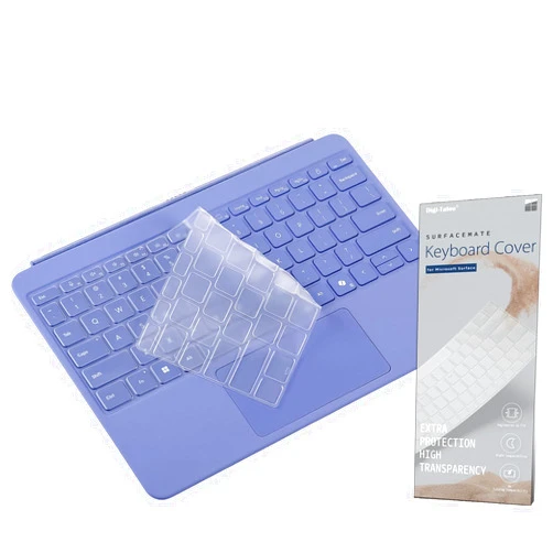 Digi-Tatoo Keyboard Cover Protector Compatible with 2025 Surface Pro 12 inch Keyboard, Ultra Thin TPU Skin Film, US English Layout