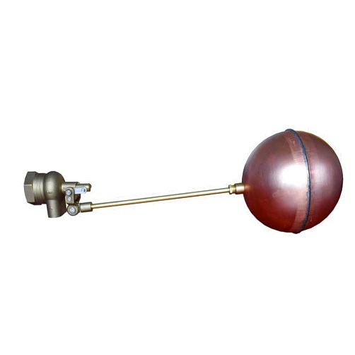 Robert Manufacturing R605T-5 High Turbo Series Bob Red Brass Float Valve Assembly with Stem, 1