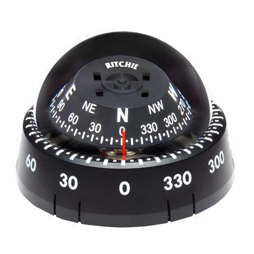 Ritchie XP-99 Kayaker Compass - Surface Mount - Black Marine , Boating Equipment