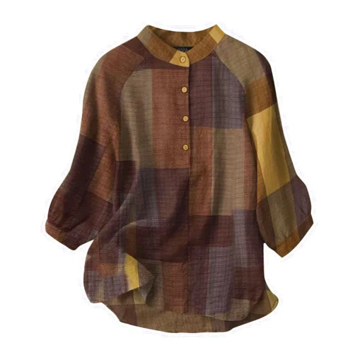HUMMHUANJ Oversized Sweatshirt for Women Solid Color Cotton Long Sleeved Loose Casual Shirt Short Sleeve Blouses Business