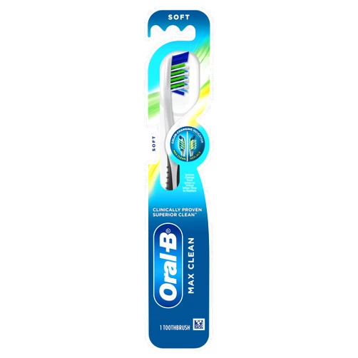 Oral-B Cross Action Max Clean Toothbrush, Soft, 1 Count