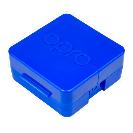 OPRO Mouth Guard Gum Shield Case for Rugby, Boxing, Lacrosse, UFC, MMA, Hockey (Blue)