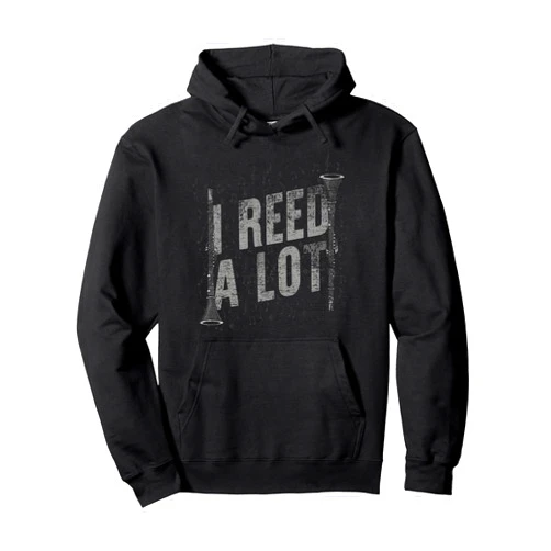 Clarinet Player Gift Idea Musical Instrument Tees Funny Musician Gift Marching Band Orchestra Clarinet Pullover Hoodie