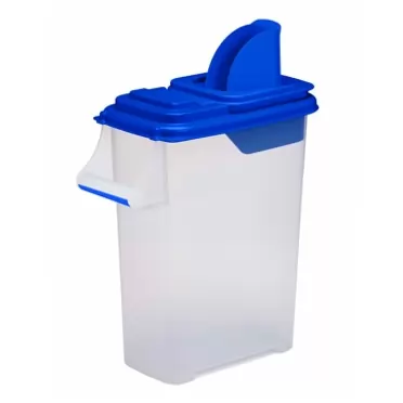 Buddeez 08301B-KPLT-DS Kingsford Wood Pellet Dispenser, Clear/Blue