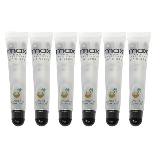 Cherimoya 6Pack MAX Makeup Lip Polish (COCONUT)