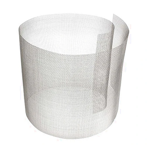 HITSAN INCORPORATION 12x48Inch Stainless Steel 316 Cloth Filtration Woven Wire Screen 10 Mesh