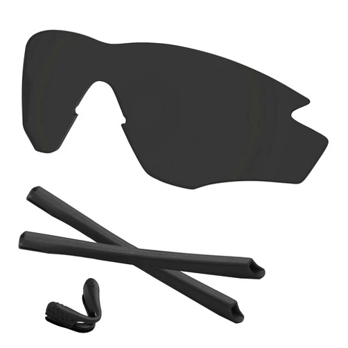 Predrox M2 Frame Lenses & Rubber Kits Replacement for Oakley Sunglass OO9212 Polarized