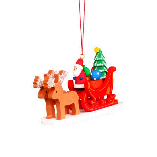 Alexander Taron Christian Ulbricht Ornament - Santa Claus Sled - 4