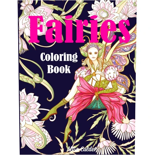 Alisa Calder Fairies Coloring Book