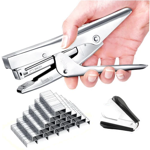 LandHope Stapler Heavy Duty with 1000 Staples and Staples Remover Set 20 Sheets Desktop Office Work Student Teacher Large Capacity No Jam Professional Standard 24/6 Metal