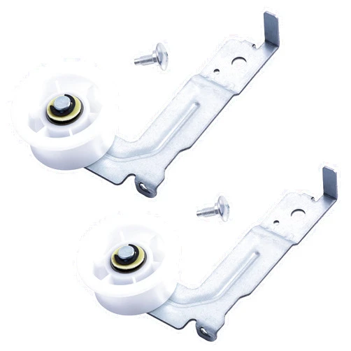 BlueStars [UPGRADED Dual Ball Bearings] DC93-00634A Dryer Idler Pulley with Sturdy Clip by BlueStars – Exact Fit For Samsung Dryers - Replaces DC96-00882B DC96-00882C AP4373659 PS11771601 - PACK OF 2