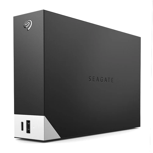Seagate One Touch Hub 4TB External Hard Drive Desktop HDD – USB-C and USB 3.0 port, for Computer Workstation PC Laptop Mac (STLC4000400)