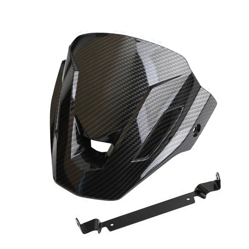 Minho Motorcycle Carbon Fiber Windshield Fit for Honda Grom Msx 125 SF 2017-2020 windscreen