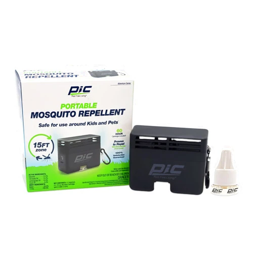 PIC Portable Mosquito Botanical Repellent​ with 60 Hour Cartridge