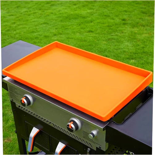 PANXUAN Silicone Griddle Cover Mat for Blackstone 36 Inch Grill, Full-Edge Protective Cover, Heavy Duty Food Grade Grill Buddy Mat, Blackstone Accessories Reusable&Durable, Protect from Rust, Insects&Leaves