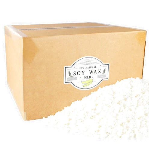 Wfmolcand Soy Wax for Candle Making - 30 LB Natural Soy Wax Candle Wax for DIY Candle Making Supplies…