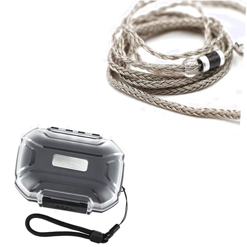 Linsoul Tripowin Zonie 16 Core Silver Plated IEM Cable, SPC Earphone Cable for KZ ZS10 PRO, ZSX, ZSN Pro, ZS10 Pro NF2u, Recessed 2pin IEMs