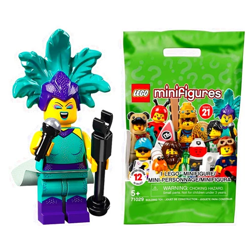 LEGO 71029 Collectable Minifigures Series 21 - Cabaret Singer