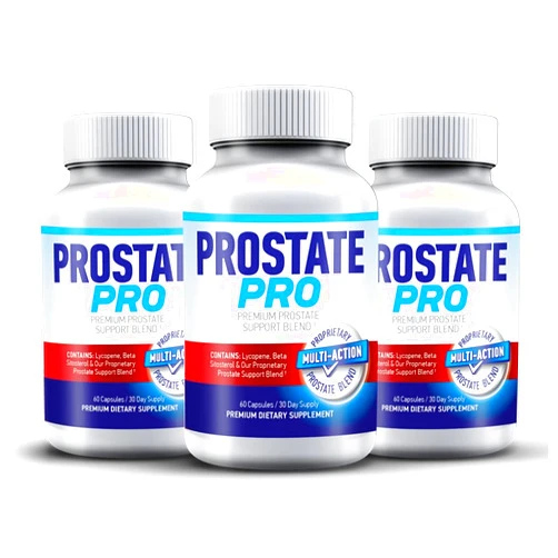 Vitality Health - Prostate Pro Supplement for Men - Blend of Beta-Sitosterol, Lycopene, Stinging Nettle, Selenium & Zinc for Prostate Health Support, Urination, Sleep Aid - 60 Capsules - (Pack of 3)