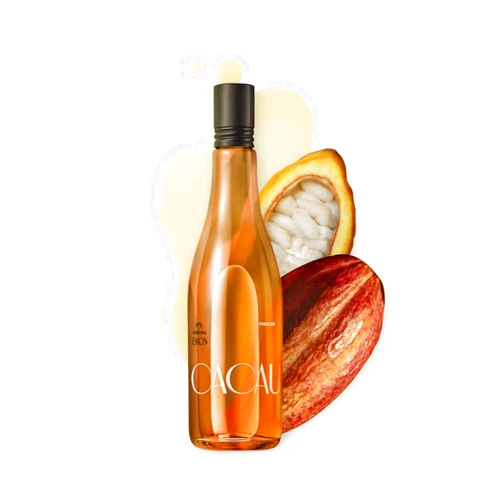 Natura Ekos Body Mist Cacau Frescor Eau de Toilette - Long Lasting Fragrance - Notes of Orange, Gardenia, Chocolate, Sandalwood, Vanilla, Musk - Spicy and Sweet Women's Perfume 150 ml