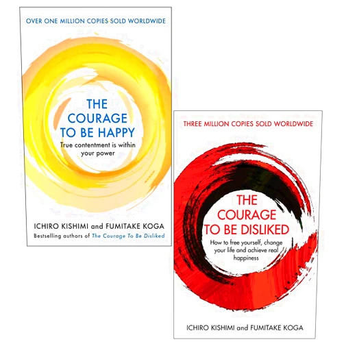 By Ichiro Kishimi (Author) The Courage to be Happy [Hardcover], The Courage To Be Disliked 2 Books Collection Set
