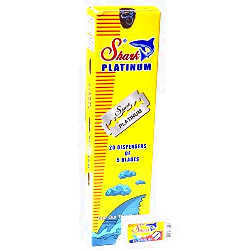 Lord 100 Shark Platinum Double Edge Razor Blades