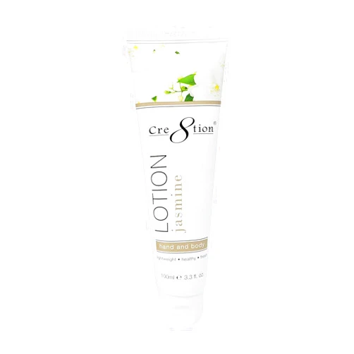 Treasure4Nails Corp Cre8tion Hand & Body Lotion Jasmine 100 ml/fl. 3.3 oz. - 60 pcs/case (Single)