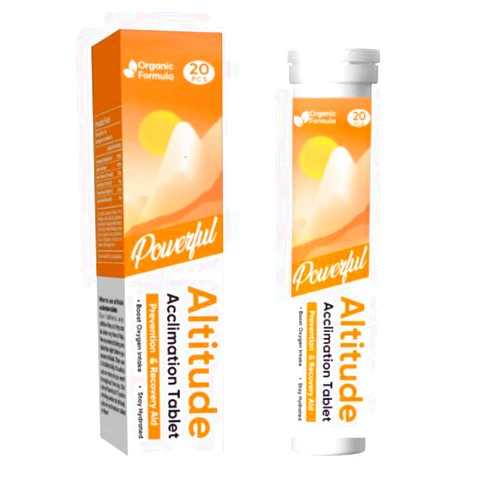 Gintonique A B Altitude Sickness Prevention Tablets, Effective Altitude Formula Fights Ṧymptoms, Rapid High Altitude Ṧickness Treatment for Acclimation to Ski, Hike and Mountain
