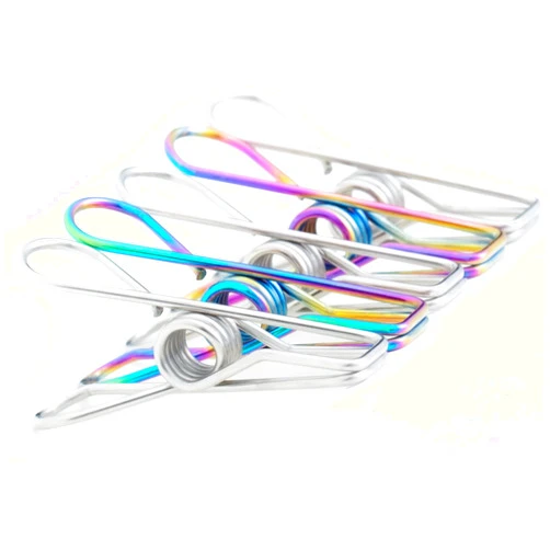 Vida Picks Chip Clips Bag Clips Food Clips, 20 Pack Stainless Steel Metal Chip Bag Clips for Food Packages, Heavy Duty Food Bag Clips for Chip, Kitchen Clips for Bags, Snack Bag Clips (Assorted Color)