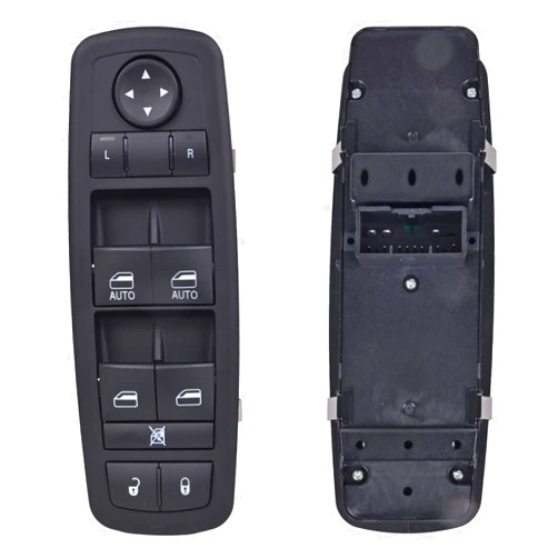 RLP Driver Side Master Power Window Switch - 8Pins + 3Pins - Compatible with 2012-2014 Chrysler 300 2013-2014 Dodge Charger 2012-2019 Dodge Journey Replaces 68139805AA 68139805AB 68139805AC