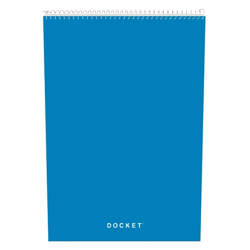 TOPS Docket Wire-Bound Writing Pad, 8-1/2