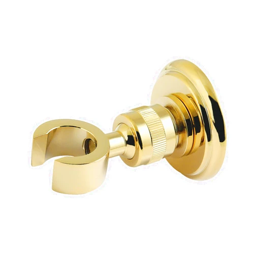 Kingston Brass K177A2 Heritage Hand Shower Wall Mount Bracket, Polished Brass