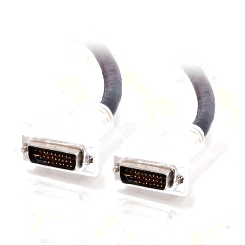 C2G/Cables To Go Legrand - C2G DVI-D to DVI-D Video Cable, Male to Male Dual Link Digital Video Cable, Black Computer Cable, 3 Meter (9.8 Foot) Monitor Cable, 1 Count, C2G 26942