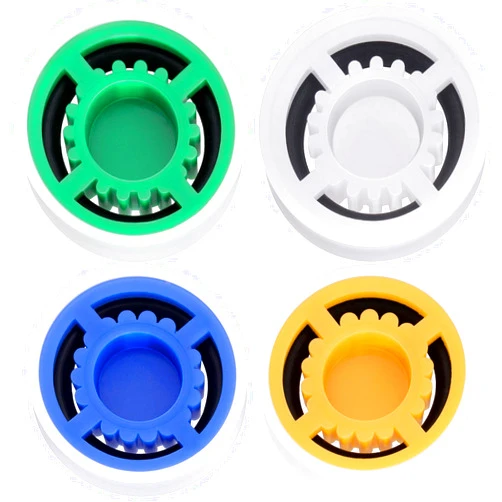 PAGOW 4 Pcs Shower Flow Restrictor, gpm 1.5/1.8/2.0/2.5 Shower Flow Reducer, Shower Head Water Flow Limiter Set for Shower Head Handheld Shower (0.56x0.54x0.21inch)