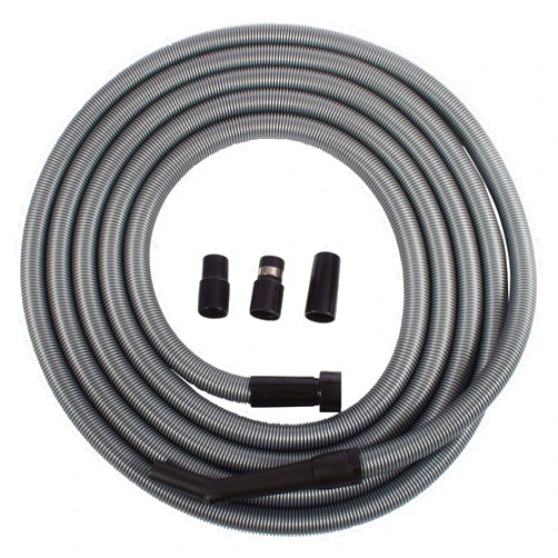 Cen-Tec Systems 95358 Foot Extension Hose for Shop and Garage Vacuums, 30 Ft, Silver