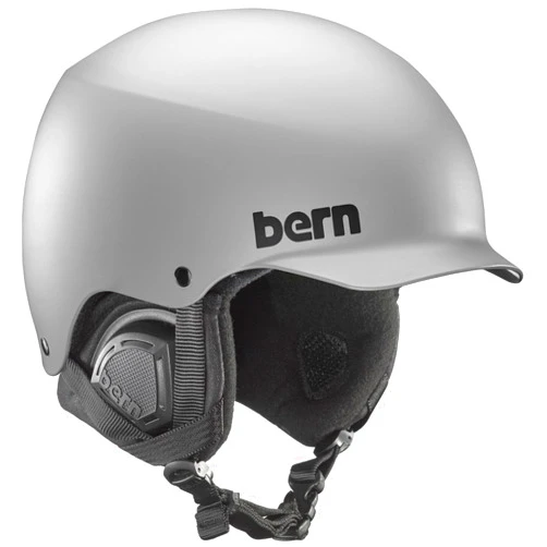 BERN Outlet Bern Matte Grey Baker Thin Shell Helmet Small (Matte Grey, Small)