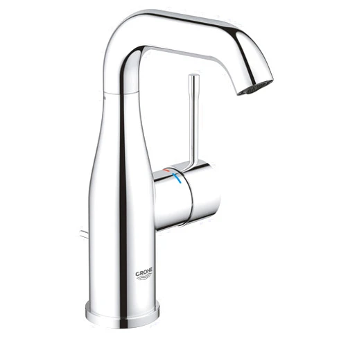 GROHE 2348500A Essence, Single Hole Single-Handle M-Size Bathroom Faucet 1.2 GPM, Chrome