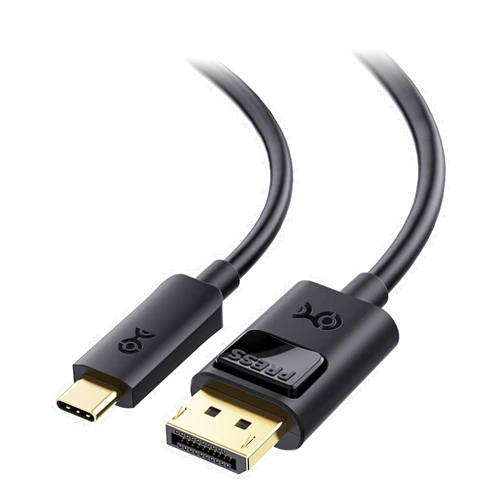 Cable Matters USB C to DisplayPort 1.4 Cable 3.3 ft, Support 8K@60Hz, 4K@240Hz (Thunderbolt 4 to DisplayPort Cable, DisplayPort to USB C Cable) Black - Not for Portable USB-C Monitor