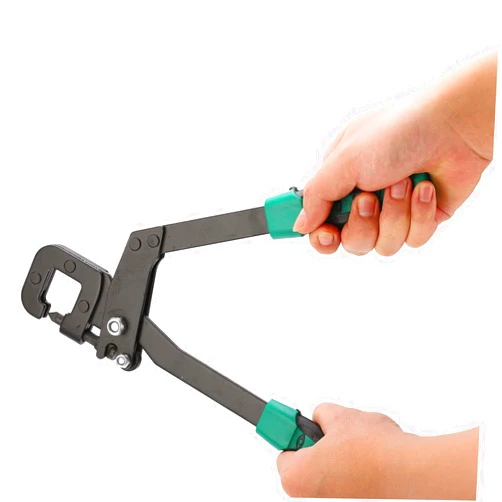 Sowinkel Stud Crimper Drywall Tool - Professional Keel Plier for Fastening & Framing 0.6-0.8mm Hole Punch