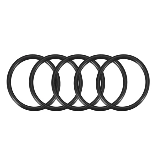 uxcell Nitrile Rubber O-Rings 65mm OD 55mm ID 5mm Width, Metric Sealing Gasket for Automotive Machine Plumbing, Pack of 5