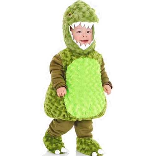 Underwraps Jumpsuit Toddler's T-Rex Belly Babies Costume