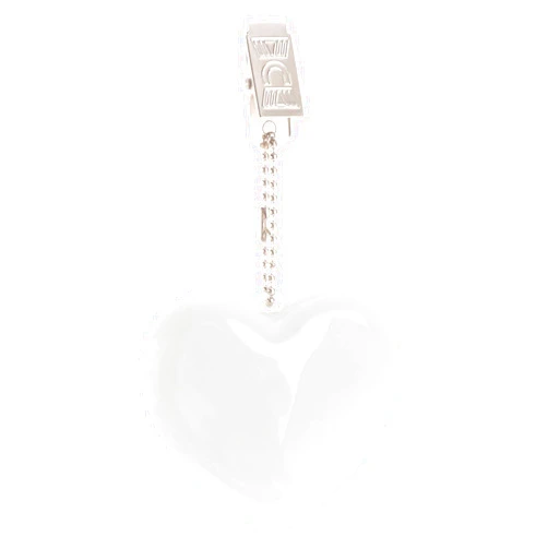 Uonlytech Heart LED Light Handbag Illuminator Touch Sensor Lamp Xmas Cold White Tree Hanging Ornament Valentines Day Gift Party Favor