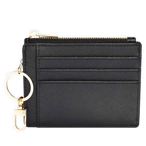 Sodsay Card Case Slim Front Pocket Wallet for Women Credit Card Holder with Keychain