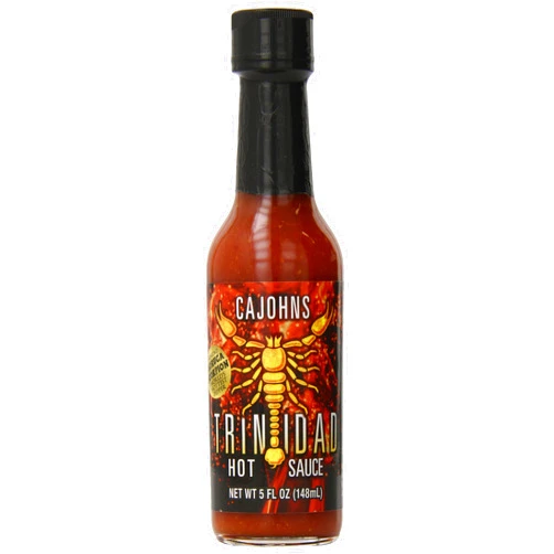 CaJohns Fiery Foods Trinidad Moruga Scorpion Hot Sauce (5 ounce)