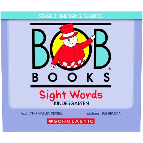 Lynn Maslen Kertell,Sue Hendra Bob Books - Sight Words Kindergarten Hardcover Collection of 10 Stories | Decodable Phonics Stories, Ages 4 and up, Kindergarten (Stage 2: Emerging Reader)